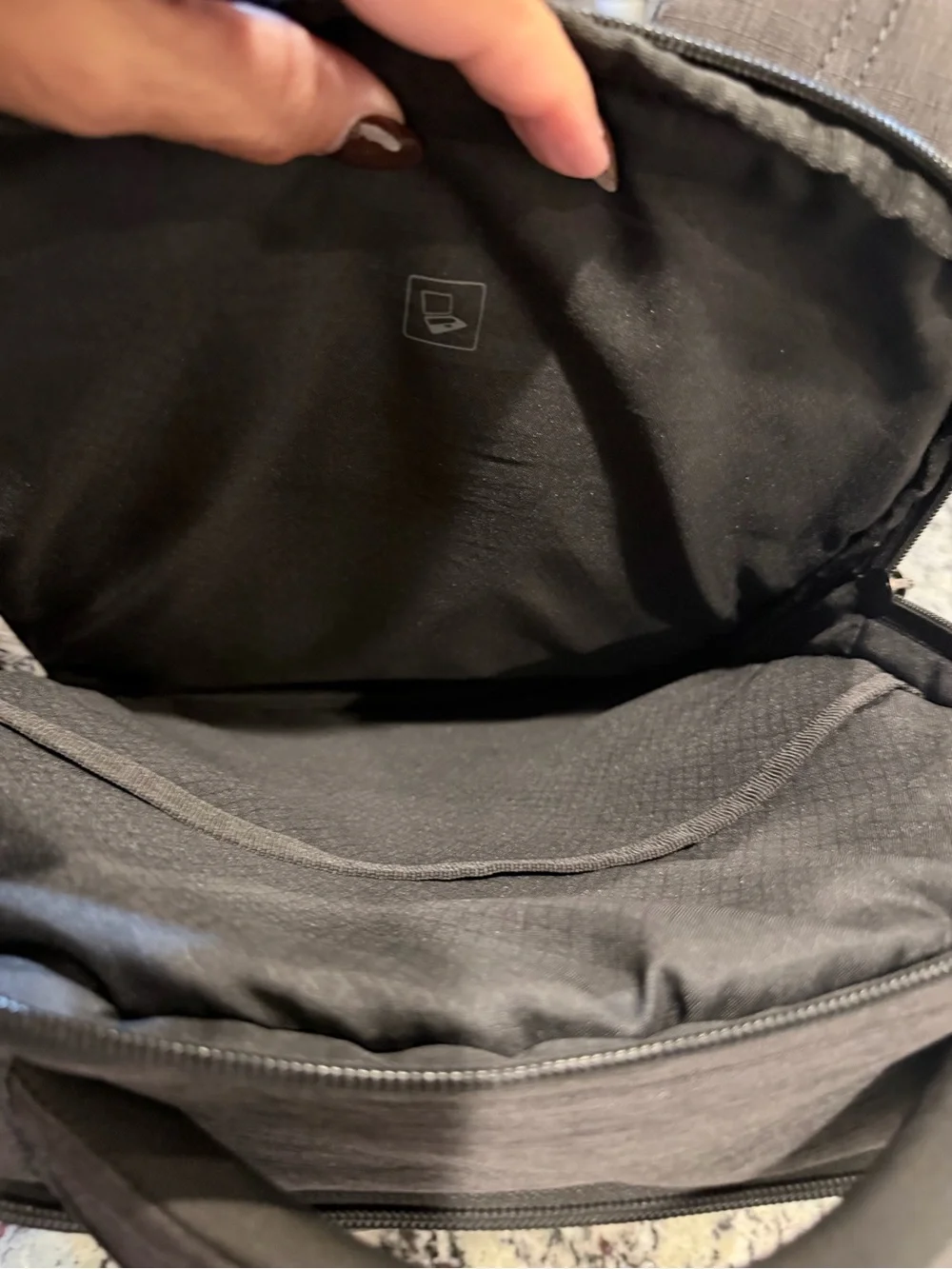 Samsonite Unisex Charcoal Gray Daily Backpack 19” Travel